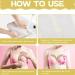 Castor Oil Breast Pack - 4 Washable Waterproof Compress Pads for Fibrocystic Breasts Anti-Disorder Solution - Buy Online on GoSupps.com