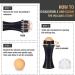 Oil Absorbing Volcano Roller with Replaceable Volcanic Balls - Portable Oil Control Roller for Instant Shine Removal (Black) - Buy Online on GoSupps.com