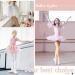8 Pairs Toddler Girls Ballet Tights | Convertible Footless Dance Tights 4-6 Years | Black, White, Pink, Tan - Buy Online on GoSupps.com