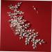 FOMIYES Wedding Side Comb Crystal Hair Comb Leaf Crystal Comb Rhinestone Clip Comb Bridal Hair Clip Vine Side Comb Leaf Hair Comb Wedding Side Headpiece Wedding Dress Accessories Bride - Buy Online on GoSupps.com