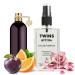 TWINS Impression of Dark Purple | Perfume for Women Eau de Parfum | No.11114 | 3.4 Fl Oz / 100 ml Montale Dark Purple Impression