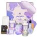 Bath Gift Set 13pcs Birthday Gifts for Women  Mom Bath Gift Set  Lavender Bath Sets for Women Gift  Self Care Kit with Wine Tumbler for Mom Sister Wife Girlfriend  Mother's Day Gift for Mom  Relaxing Spa Kit with Body Sc...