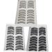 30 pairs Natural & Regular long false eyelashes by Boolavard TM