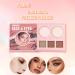 Palette de fards paupi res - Poudre de surligneur longue dur e et blouissante style livre - Pour femmes et filles - Pour anniversaire Saint-Valentin mariage rendez-vous voyage vacances - Buy Online on GoSupps.com