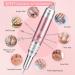35000RPM Portable Nail Drill Machine - Rechargeable Professional Electric Efile for Acrylic Gel Nails - Cordless Rose Gold - Buy Online on GoSupps.com