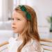 AYNKH 3 Pieces School Bows Headbands Alice Bands Girls Uniform Colours Ribbon Bow Set Hair Accessories Birthday Gift Green - Buy Online on GoSupps.com