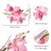 8 Pack Artificial Orchid Flower Hair Clips - Tropical Floral Barrettes for Women - Wedding Bridal Hair Accessories - Buy Online on GoSupps.com