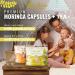 Go-Lacta Organic Moringa Capsules and Tea Breastfeeding Bundle - 180 Capsules and 16 Tea Bags - Pure Premium Postnatal Vitamins for Breastfeeding Moms - Organic Moringa Tea Bags - Buy Online on GoSupps.com