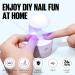 Buy Tomicca Mini LED Nail Lamp Portable UV Nail Dryer for Gel Polish DIY & Professional Use | Fast Shipping Worldwide - Buy Online on GoSupps.com
