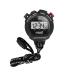 ADANAC 8000 Professional Grade Digital Stopwatch with Tactile Feedback (Black) Tactile Feedback Professional Stopwatch