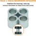 Redsia ABEC 11 Precision Skateboard Bearings 608 2RS with Spaces & Washers - Set of 8 Pcs for Longboard, Mini Cruisers, Scooter, Roller Skates - Buy Online on GoSupps.com