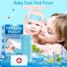 16 Sheets Baby Cool Pads for Kids - Fever & Pain Relief, Cooling Fever Reducer, Soothe Headache Pain - Pack of 16 - Buy Online on GoSupps.com