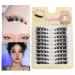 Fox Eye False Eyelashes - Natural Wispy 3D Individual Lashes for DIY Extensions | 6-15mm Cluster Pack - Buy Online on GoSupps.com