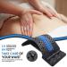 Spine Deck Back Stretcher for Lower Back - 4-Level Back Cracker in Black/Blue - Buy Online on GoSupps.com