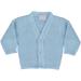 Baby Cardigan Premature Baby Cardigan Winter Knitted Cardigan for Baby Boys & Girls Ribbed Knit Baby Knitwear Made in Portugal Blue 0-3 Months 0-3 Months Blue