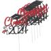Warmhm 10 Sets Cake Insert Decor Party Supplies Graduation Cake Toppers Graduation Cupcake Topper Cake Picks Grad Cupcake Toppers European and American Plug-in Red Paper Redx2pcs 16.00X13.00X0.10CMx2pcs - Buy Online on GoSupps.com