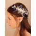 Deniferymakeup Wedding Bridal Pearl Hair Comb Vintage Something Blue Hair Accessory Updo Hair Jewelry for Women and Girls (Blue) - Buy Online on GoSupps.com