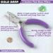Mini Flat Nose Pliers 3 - Duckbill Miniature Pocket Pliers for Jewelry Making - Buy Online on GoSupps.com
