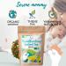 ORIGEENS ORGANIC BREAST FEEDING BABY TEA 100g | Organic Breastfeeding Tea and Digestion | Hot/Iced tea | Herbal lactation tea with Fenugreek seeds Ginger Turmeric & Lemon Nettle Moringa Breast Feeding tea - Buy Online on GoSupps.com