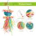 YUEPET Bird Shredder Toys 4 Pack - Small Parrot Chewing & Foraging Toys for Parakeets, Lovebirds, Cockatiels - Hanging Parrot Cage Toy - Buy Online on GoSupps.com