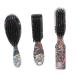 3 Piece Beard Brush Set For Men 2 in 1 Beard Comb Brush Oil Head Portable Hair Styling Tool Beard Grooming Brush For Men