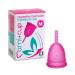 Menstrual cup MamiCup Soft flexible reusable medical silicone (rose M)