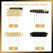 PHD Graduation Decorations 2024 36 Pcs PHD Cupcake Toppers Black and Gold Graduation Party Decorations Congrats Grad Decorations for Class of 2024 PHD Doctor Degree Graduation Supplies - Buy Online on GoSupps.com
