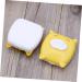 Healeved 2pcs Cartoon Lens Storage Case - Travel Lens Box - Durable & Fun Design in Yellow - International Shipping - Buy Online on GoSupps.com