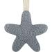 Fuzyxih Cute Star-Shaped Pacifier Holder - Durable Hanging Decorations with Carrying Band for Babies | 13 cm/5 inches | International Shipping - Buy Online on GoSupps.com