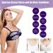 Electric Breast Machine Breast Massager with 3 Temperature Adjustments Chest Massager for Prevent Breast Prolapse Sagging Deformation (Ab) - Buy Online on GoSupps.com