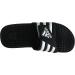 Adidas Adissage Slides Sandal - Unisex | Black/White | Size 11W/10M - Buy Online on GoSupps.com