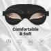 Eyelash Pattern Soft Sleep Eye Mask | Breathable Eye Patch for Women | Perfect for Travel & Relaxation - Buy Online on GoSupps.com