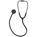 Dixie Ems Premium Single Head Master Lite Stethoscope All Black Edition with Tunable Diaphragm and Extra Ear Tips for Doctors Nurses EMTs and Medical Students