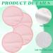 Organic Castor Oil Breast Pack | Leak-Proof & Washable Reusable Compress | Pink Castor Oil Breast Pads - Buy Online on GoSupps.com