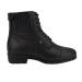 Suedwind riding boot "Icelock BZ Lace Eco" lace -up shoe with zipper |Robust leather |Great fit |Icelock sole for maximum grip |Feeded with teddyfell |Gr.37-43 |Black 37 EU black