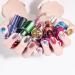 Metal Nail Polish Mirror Nail Varnish Pink Metallic Nail Polish Quick Drying Long Lasting Metallic Effect Nail Art Polish Non-Peelable Mirror Nail Polish No Need Cure - Buy Online on GoSupps.com