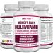 Multivitamin for Women 37 Multi Vitamins with Minerals Vitamins A C D E Biotin B12 Folate Zinc Magnesium Calcium Green Tea for Hair Skin Nails Energy Immune & Hormone Support 60 Capsules