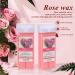 Rose Wax Roller Kit for Women and Men - Home Waxing Kit for Arms, Legs, and Body - Sensitive Skin Hair Removal - Roll On Wax Cartridge Refill - Buy Online on GoSupps.com
