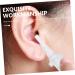 TOBBOMEY 10pcs Disposable Ear Washer Tips Flexible Nozzles for Ear Cleaning Compatible Flusher Tools Easy Use Removal - Buy Online on GoSupps.com