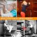 Jmbabe Child Safety Locks - No Drilling, Strong Adhesive, Easy Install - 10 Count Cabinet Locks for Drawers and Kitchen Cabinets - Buy Online on GoSupps.com