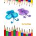 Ezyaid 6 Inch Construction Paper Circles - 200 Assorted Color Sheets for Kids Arts & Crafts - Buy Online on GoSupps.com