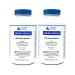 2 Pack of Sodium Hydroxide (Lye/Caustic Soda) - Food Grade/Kosher - 2kg / 4.4 lbs
