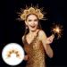 FRCOLOR Goddess Crown Sunburst Spiked Gold Sun Headband Halloween Dress up Headpiece Celestial Crowns Tiaras for Women Photoshoot Accessories Golden - Buy Online on GoSupps.com