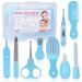 Baby Healthcare and Grooming Kit RoseFlower 9 in 1 Newborn Essentials Nursery Care Set with Toothbrush Nail Clipper File Nose Cleaner Nasal Aspirator - Baby Item for Infant Toddlers Boys Girls Kids #9