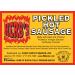 Herbs Pickled Hot Sausages 0.7oz - 24-ct Individually Wrapped Cup - Buy Online on GoSupps.com