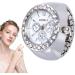 Finger Bague l gante montre Quaartz tendance | Horloge analogique classique anneau bo tier en m tal uvres cr atives Quaartz Crystal Vibrations pour homme et femme Argent . - Buy Online on GoSupps.com