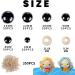 700 Pcs Black Safety Eyes for Amigurumi & DIY Halloween Decorations | Plastic Crochet Safety Eyes 6-14mm with Washers - Buy Online on GoSupps.com