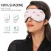 WELLDAY Cute Cat Sleep Mask | Strawberry Night Eye Shade Cover for Men and Women - Buy Online on GoSupps.com
