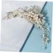 Housoutil 1pc Pearl Comb Hairpieces Rhinestone Headpiece Wedding Hair Comb Crystal Hair Clips Crystal Hair Comb Wedding Pearl Headpiece Rhinestone Hair Clips Sparking Hanfu Bride The Photo - Buy Online on GoSupps.com