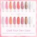 Lavender Violets 19 Piece Gel Nail Polish Gift Set with LED Nail Lamp - Wedding Flora-960A - Buy Online on GoSupps.com